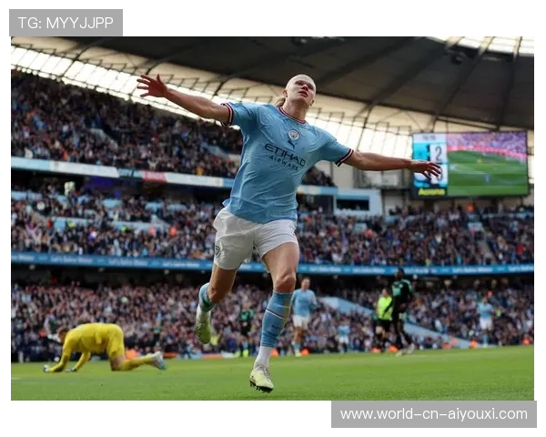 成长与挑战，哈兰德追逐进球王的心路历程，哈兰德进球后庆祝